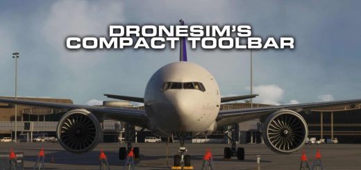 DroneSim’s Compact Toolbar v0.1.0