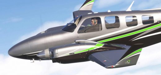 Black Square B58 Baron Professional – N912SC (Dynamic Registration) v1.0