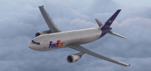 FedEx N733FD | Inibuilds A300-600F GE | [4K] v1.0