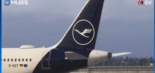 Lufthansa A320SL pack w/Cabin for Fenix A320 v1.0