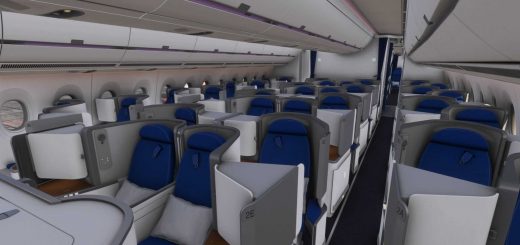 iniBuilds Airbus A350 China Southern B-308T v1.01