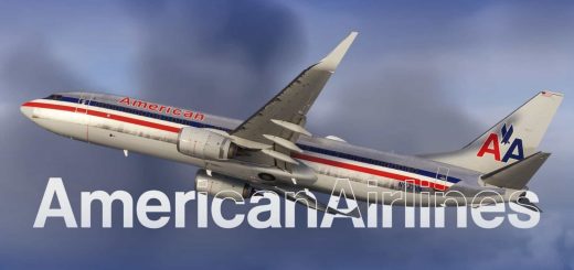 American Airlines ‘Astrojet’ | w/Cabin | PMDG 737-823 v1.1