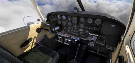 A2A Piper PA-24 Comanche N5693P (Custom Interior and Dynamic Registration) v1.0