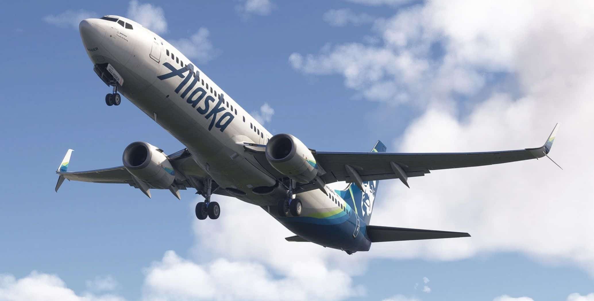 Alaska Airlines Full Fleet Pack | Lite Custom Cabin | Smart Decals | PMDG B737-990ER v1.0