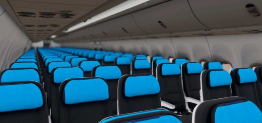 Boeing 737-900 KLM (PH-BXO) Skyteam livery w/cabin v1.0