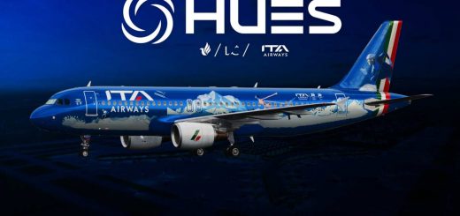 EI-DSY | Ita Airways “Winter Olympics” | Fenix A320 | 8K w/3D Cabin v1.0