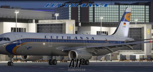 Lufthansa – ‘Super Star’ Retro – D-AISZ – Fenix A321ceo v1.0