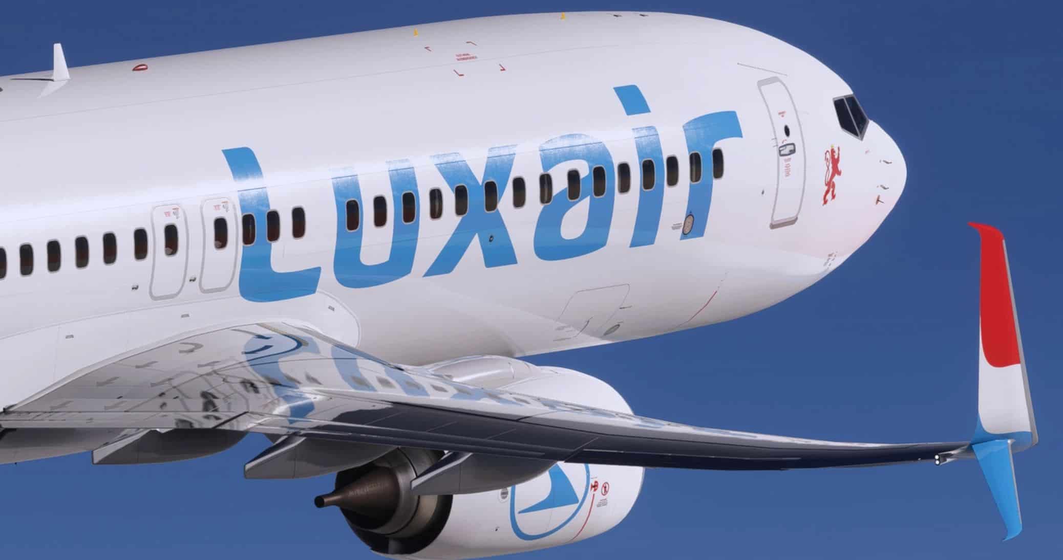Luxair [LX-LBB] – PMDG 738 2024 v1.0