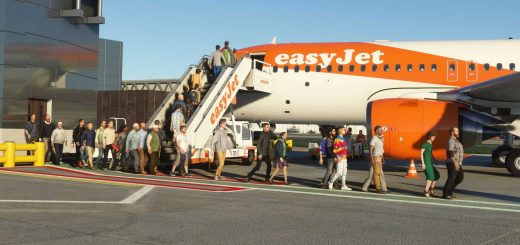 EGKK GSX Profile: Real Pushbacks, Walkouts, SafeDocks and GSE Placement (For London Gatwick by mkvy) v2.0.3