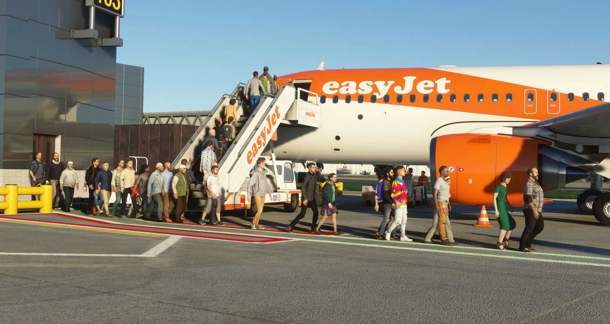 EGKK GSX Profile: Real Pushbacks, Walkouts, SafeDocks and GSE Placement (For London Gatwick by mkvy) v2.0.3