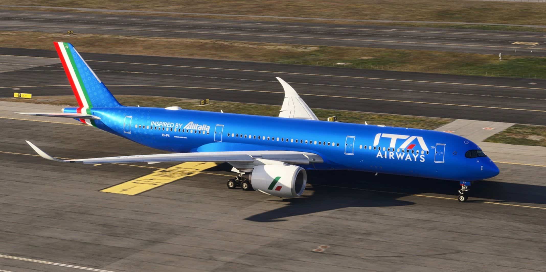 ITA Airways Fleet w/Cabin | A350-900 inibuilds v1.7fix