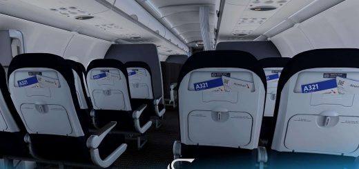 American Airlines Livery Pack Fenix A321 v1.1