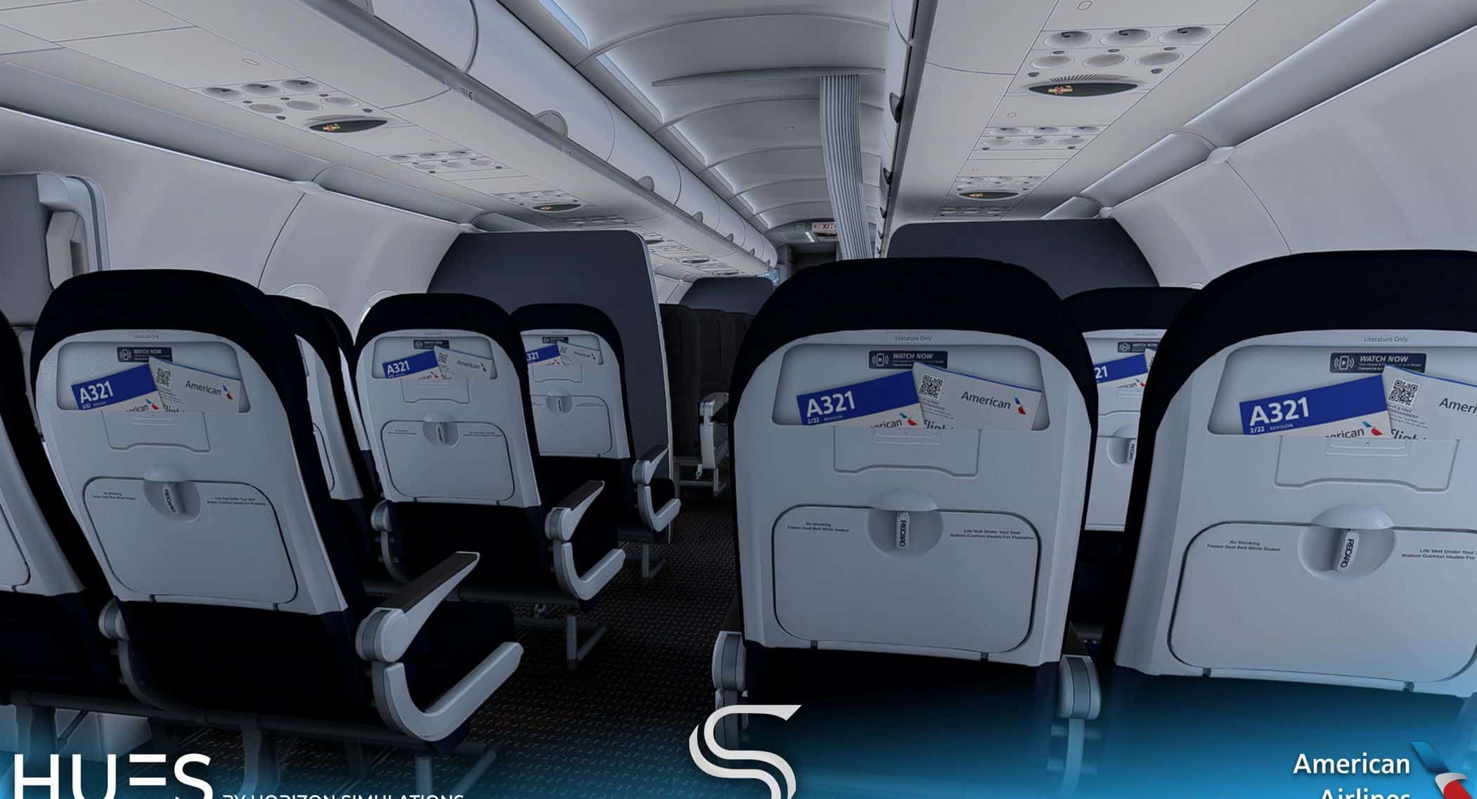 American Airlines Livery Pack Fenix A321 v1.1