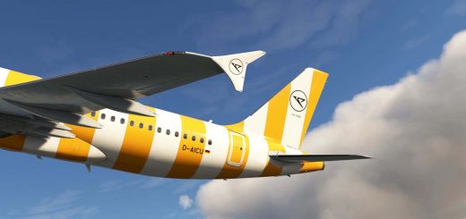 BFU READY! Condor Flugdienst D-AICU (VERSION 2) 8K + 4K w/ custom Cabin FENIX A320 v2.7.1