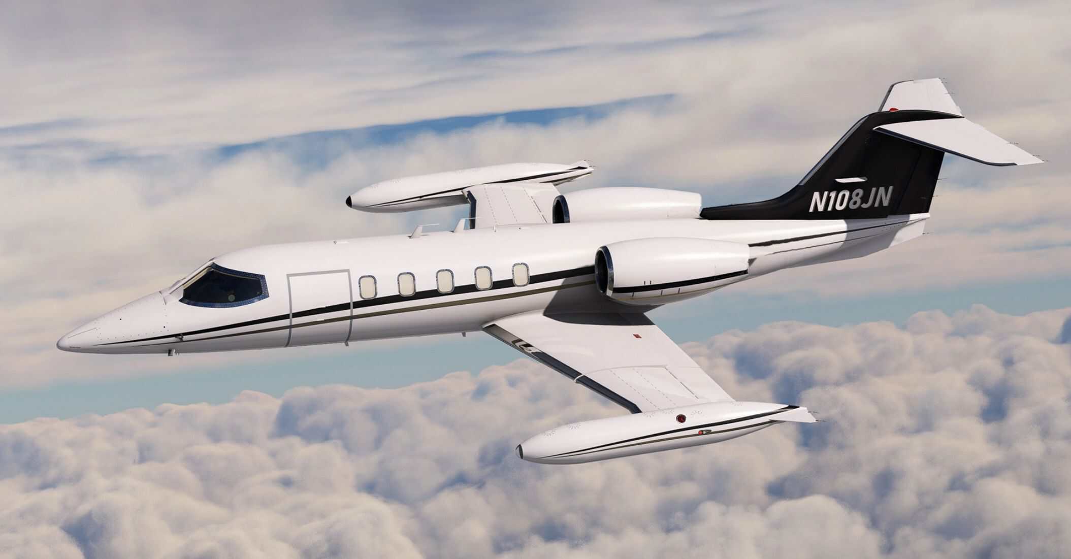 N108JN for FSW Learjet 35 v3.0